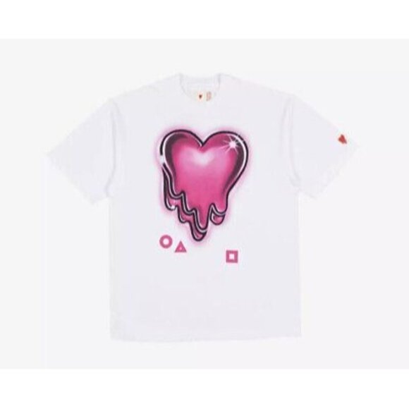 NEW EMOTIONALLY UNAVAILABLE x SQUID GAMES TEE SZ SMALL - Picture 1 of 4